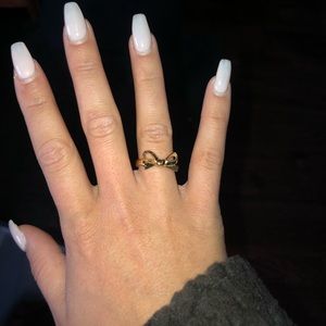 Kate Spade Gold Bow Ring